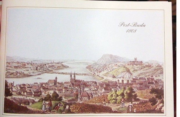 Pest Buda 1808 Jacob Alt kpeslap Budapest