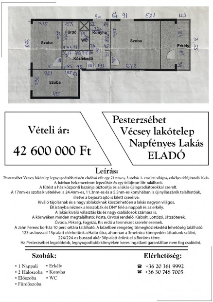 Pesterzsbet Vcsey Laktelep Napfnyes Laks