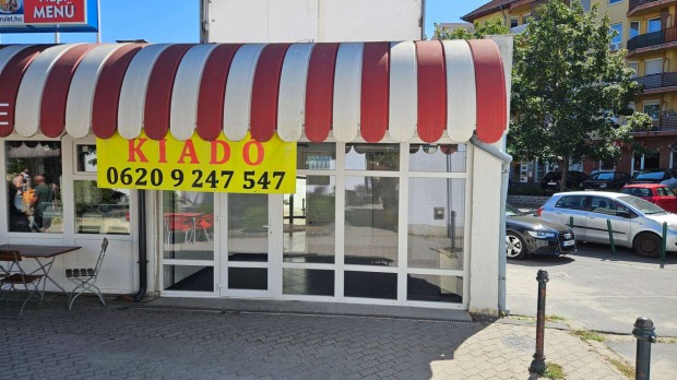 Pesterzsébet központjában 23 m2-es üzlethelyiség kiadó