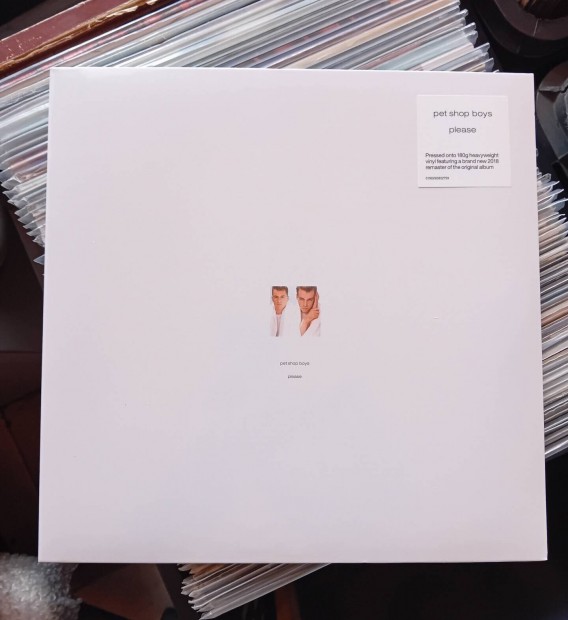 Pet Shop Boys-Please Bakelit lemez bontatlan uj