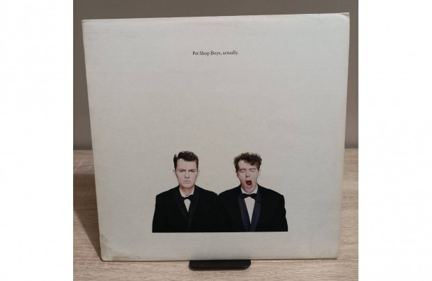 Pet Shop Boys - Actually LP vinyl bakelit lemez elad