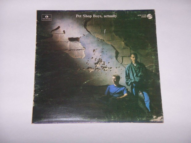 Pet Shop Boys - Actually c. LP bakelit lemez elad. Krem tekintse meg