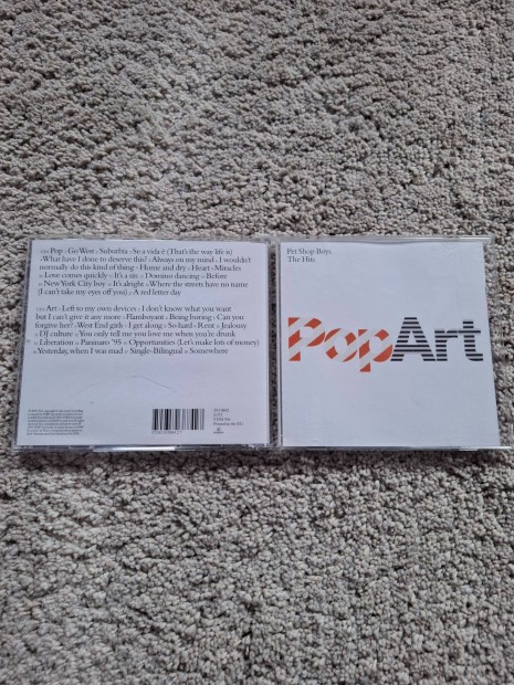 Pet Shop Boys - PopArt - The Hits 2Cd