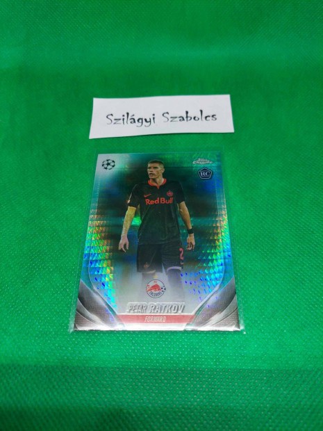 Petar Ratkov - 2023-24 Chrome UEFA Refractor - FC Salzburg RC