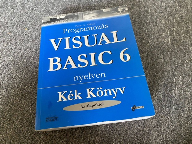 Peter G. Aitken Programozs Visual Basic 6 nyelven Kk knyv