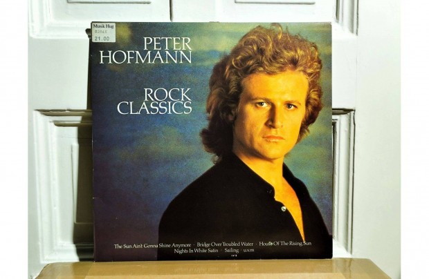 Peter Hofmann Rock Classics LP 1982. Germany