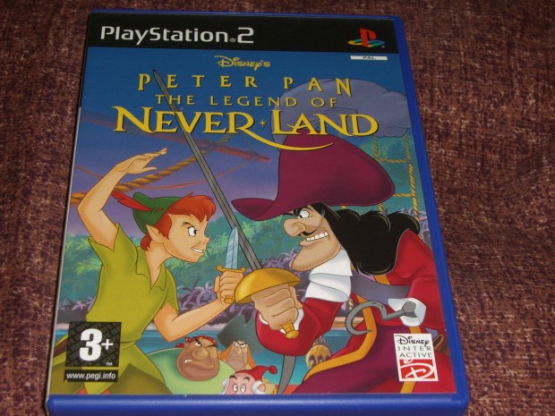 Peter Pan the Legend of Never-Land Playstation 2 lemez ( 5000 Ft )