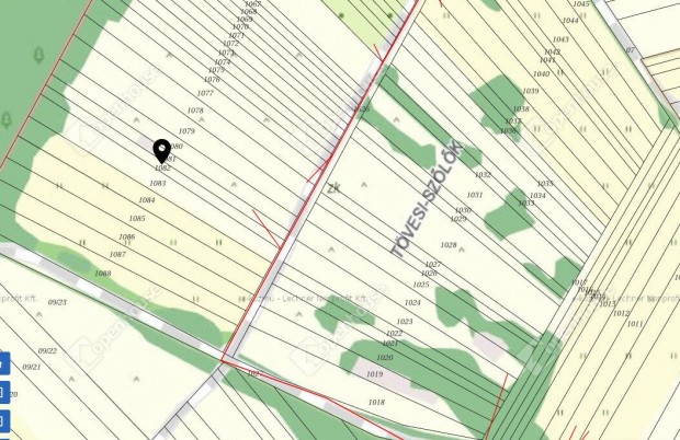 P�terii 1460 nm-es telek elad�