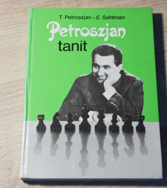 Petroszjan tant - sakk knyv