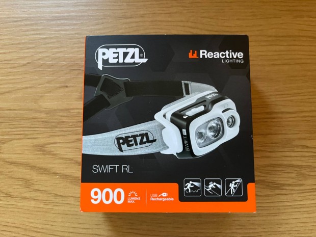 Petzl Swift RL fejlmpa - Reactive Lighting - 900 lumen - jszer!