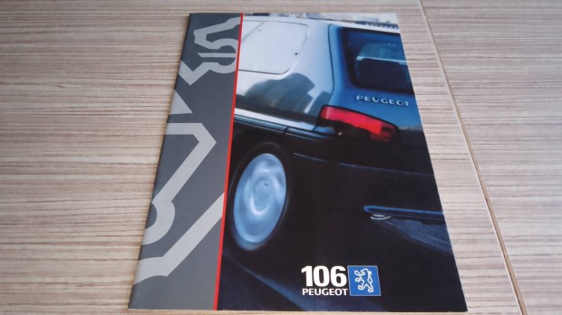 Peugeot 106 (1995) prospektus, katalgus.