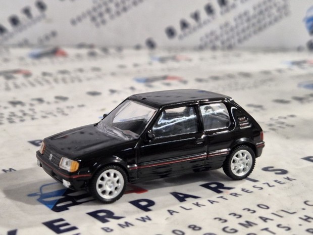 Peugeot 205 GTI 1.9 (1988) - fekete -  Norev - 1:54