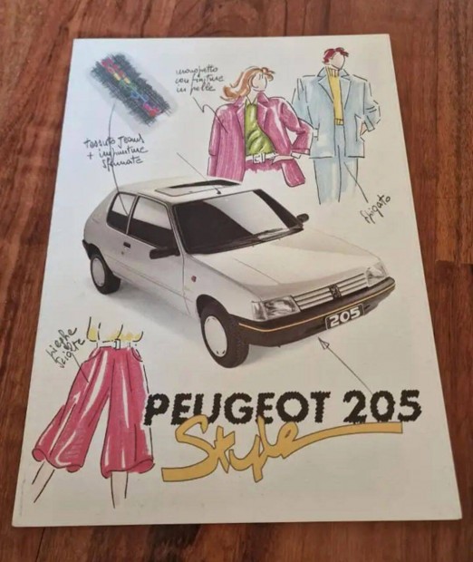 Peugeot 205 Style Prospektus 1991