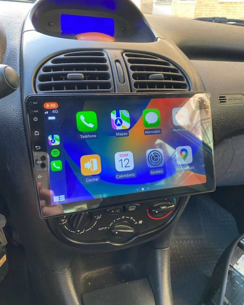 Peugeot 206 9" android fejegység