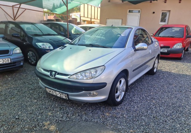 Peugeot 206 CC 1.6 16V Friss szerviz -Digit Kl...