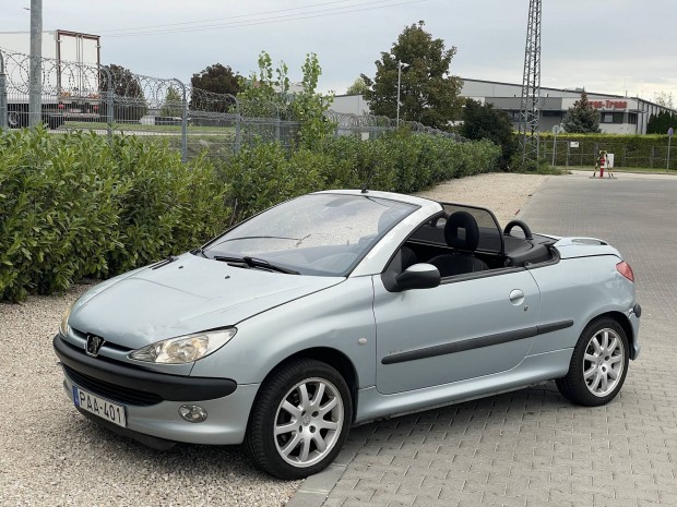 Peugeot 206 CC 1.6 2002, mindene mkdik, 159.000km