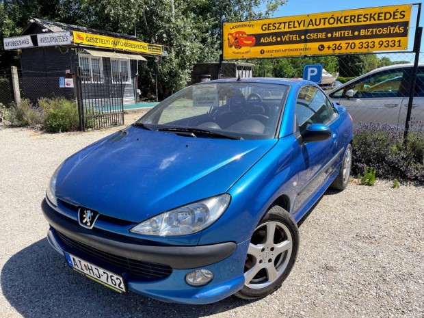 Peugeot 206 CC 2.0 16V Kedvez r Cabrio!