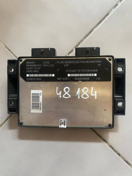 Peugeot 206 Citroen Xsara 1.9 D motorvezrl R04080015G 9639587680