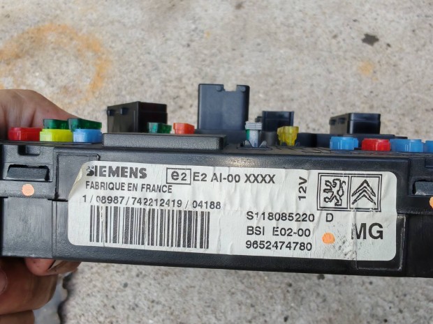 Peugeot 206 ECU szett 