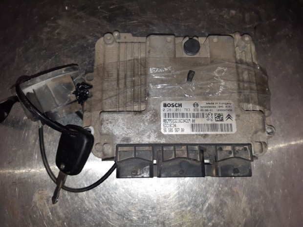 Peugeot 206 Motorvezrl / ECU Szett
