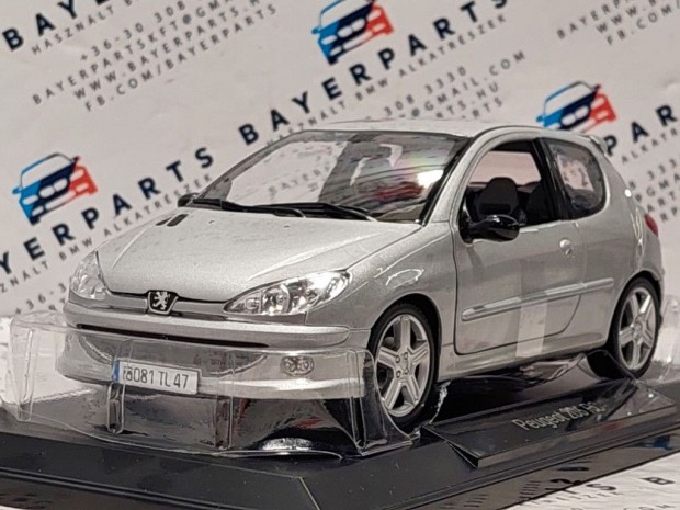 Peugeot 206 RC 2003 -  Norev - 1:18