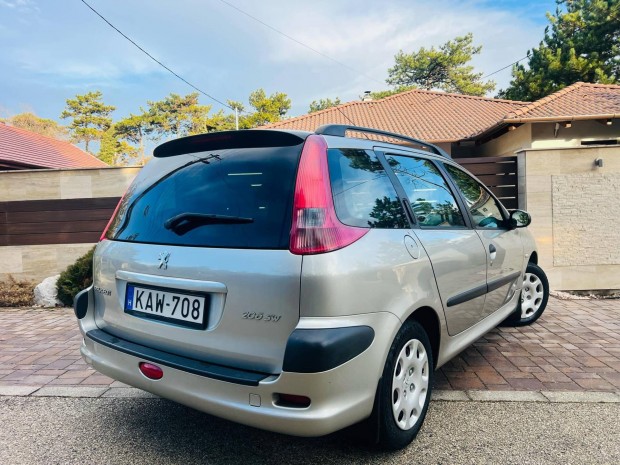 Peugeot 206 SW 1.4 Riviera II. Msodik Tulajdon...