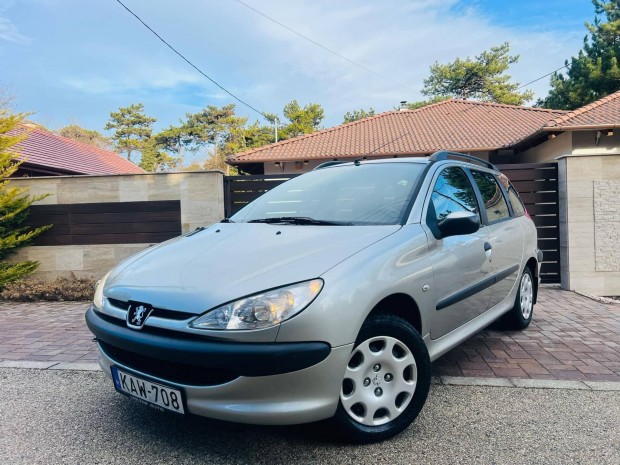 Peugeot 206 SW 1.4 Riviera II. Második Tulajdon...