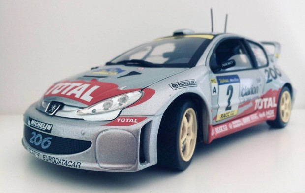 Peugeot 206 WRC Auriol Solido 1:18