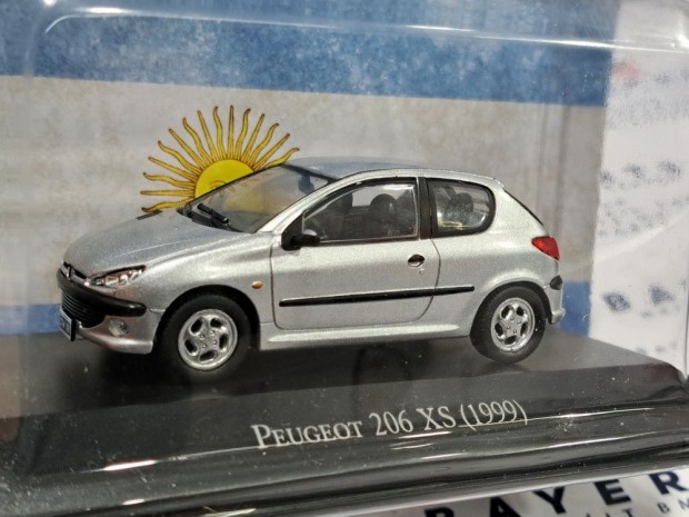 Peugeot 206 XS (1996) - Edicola - 1:43