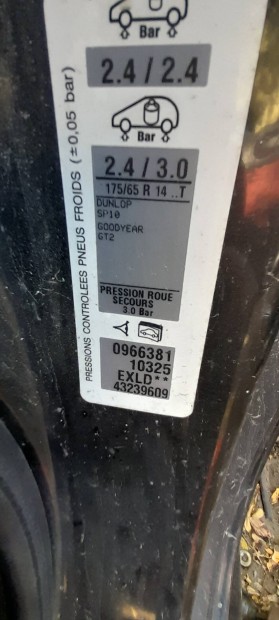 Peugeot 206 ball els� ajt� 