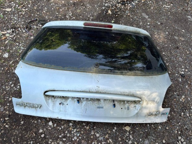 Peugeot 206 csomagtr ajt ezsts