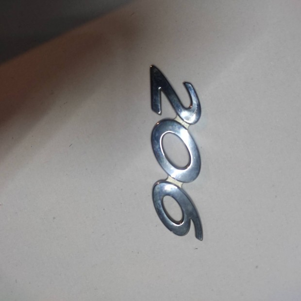 Peugeot 206 felirat