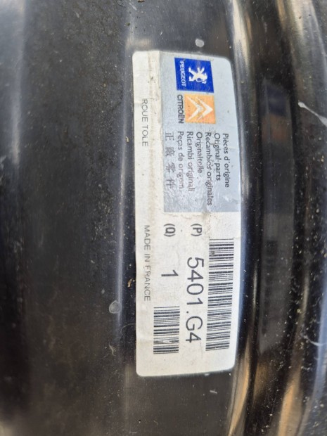 Peugeot 206 gyri lemezfelni