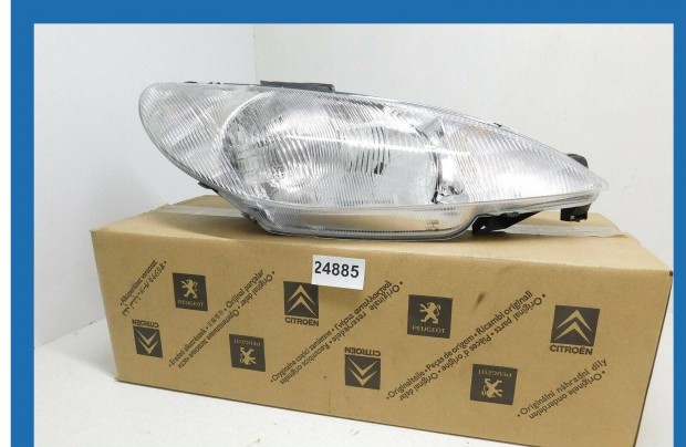 Peugeot 206 jobb első fényszóró lámpa 1998-