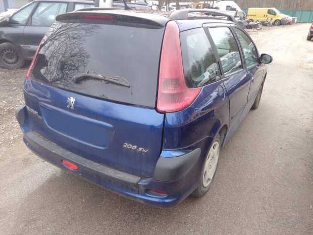 Peugeot 206 kombi hátsó szélvédő