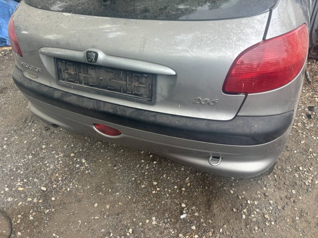 Peugeot 206 lámpa lökhárító csomagtér ajtó hátsó híd futómű
