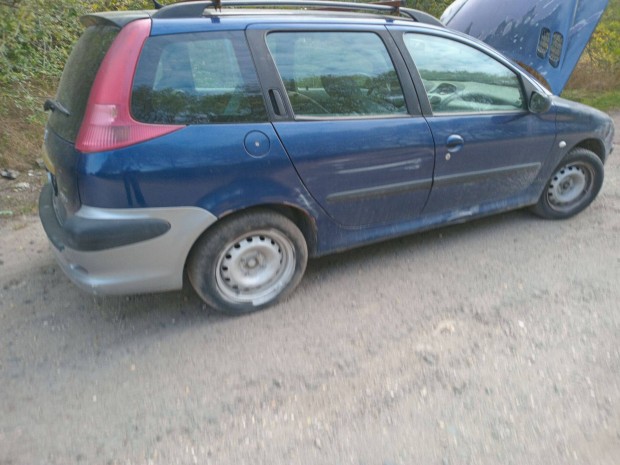 Peugeot 206 sw 1.4 benzin. Bontott alkatrszek