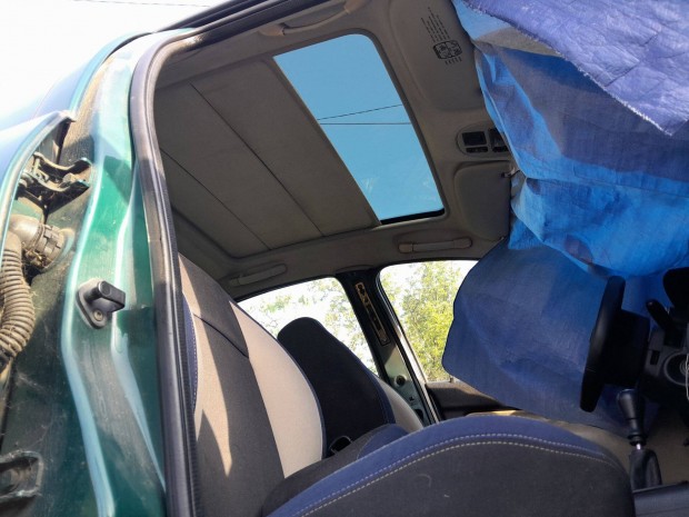 Peugeot 206 üvegtető napfénytető panorámatető