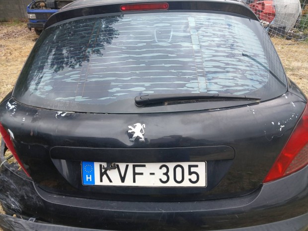 Peugeot 207 1.6 hdi 110Csomagtér ajtó üresen