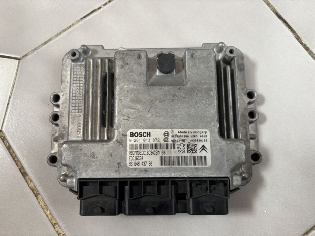 Peugeot 207 308 Citroen C3 C4 1.6 HDI ECU 0281013872 9664843780