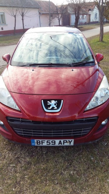 Peugeot 207 eleje, srvd, lkhrt, motorhztet stb