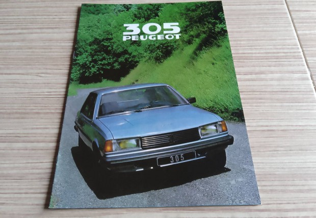 Peugeot 305 (1979) prospektus, katalgus.