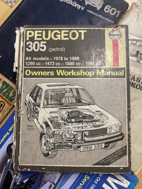Peugeot 305 javtsi segdknyv (angol)
