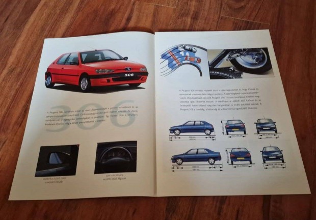 Peugeot 306 Prospektus Magyar Nyelv !!!
