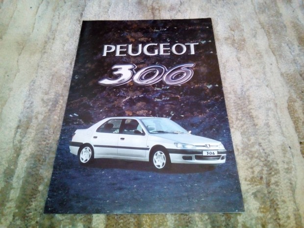 Peugeot 306 magyar nyelv prospektus, katalgus.