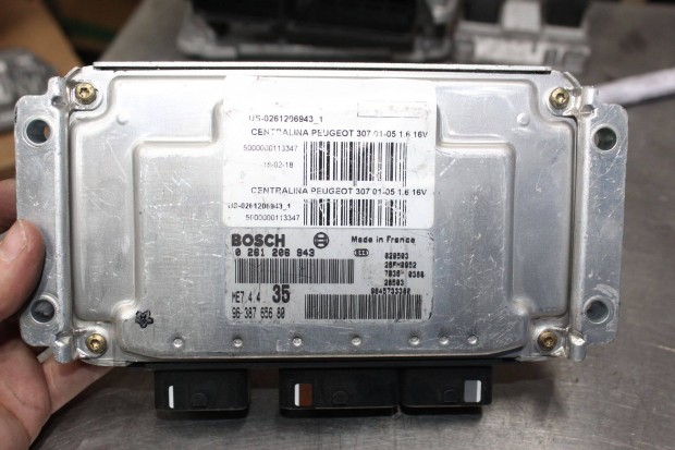 Peugeot 307 2001-05 1.6B motorvezérlő (9638765680)