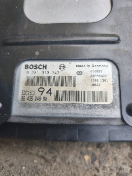 Peugeot 307 2.0 HDI motorvezérlő elektronika bsi kulcs