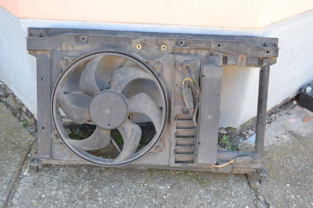 Peugeot 307 2.0 HDi homlokfal, zárhíd, hűtőventilátor! 9634009480