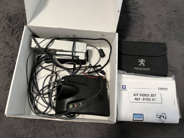 Peugeot 307 Clarion videó szett