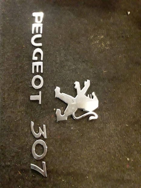 Peugeot 307 Csomagtérajtó Embléma